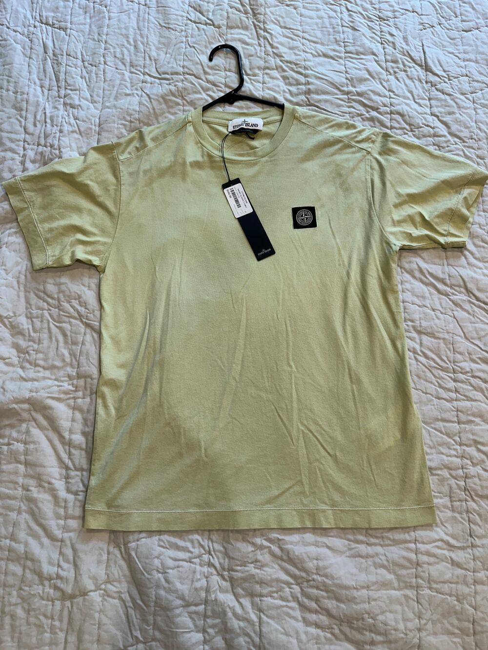Stone Island - Compass Patch Tee Light Green - Sz M NWT